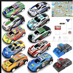 coffret voiture de courses pour enfant