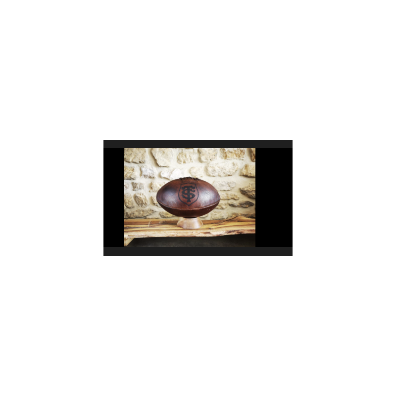 Ballon de rugby du stade toulousain pour offrir